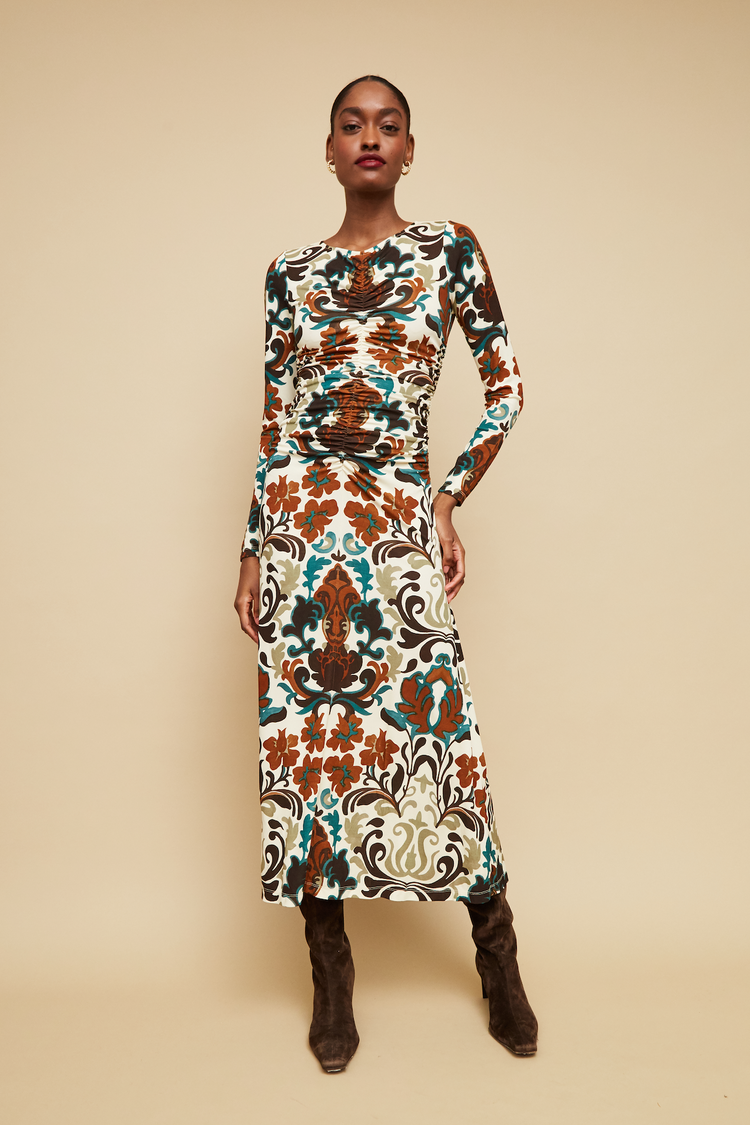 kimaris long sleeve dress Cara Cara Maisy Dress XS / Mira Stone