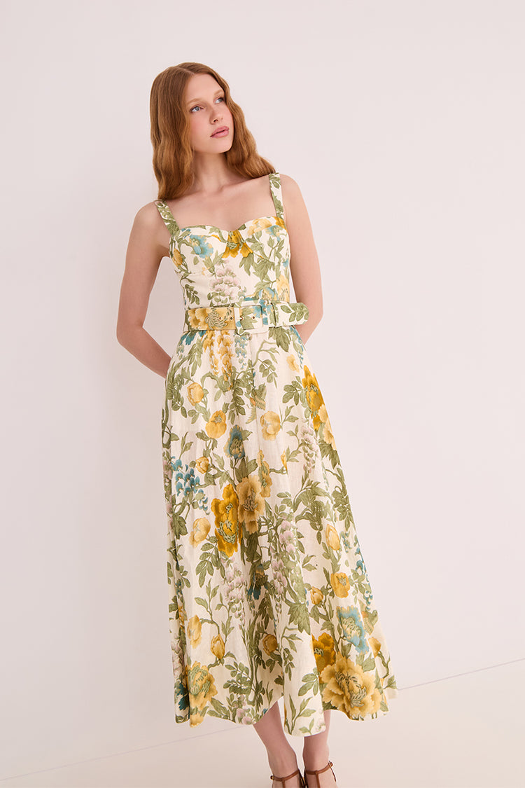 Calypso Dress in Linen