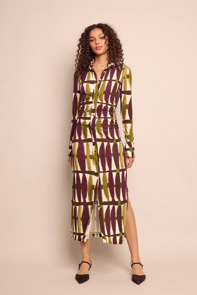 sharley midi dress Cara Cara Shirley Midi M / Amabel Olive