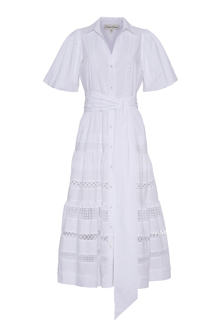 Cara Cara Mardi Dress L / White