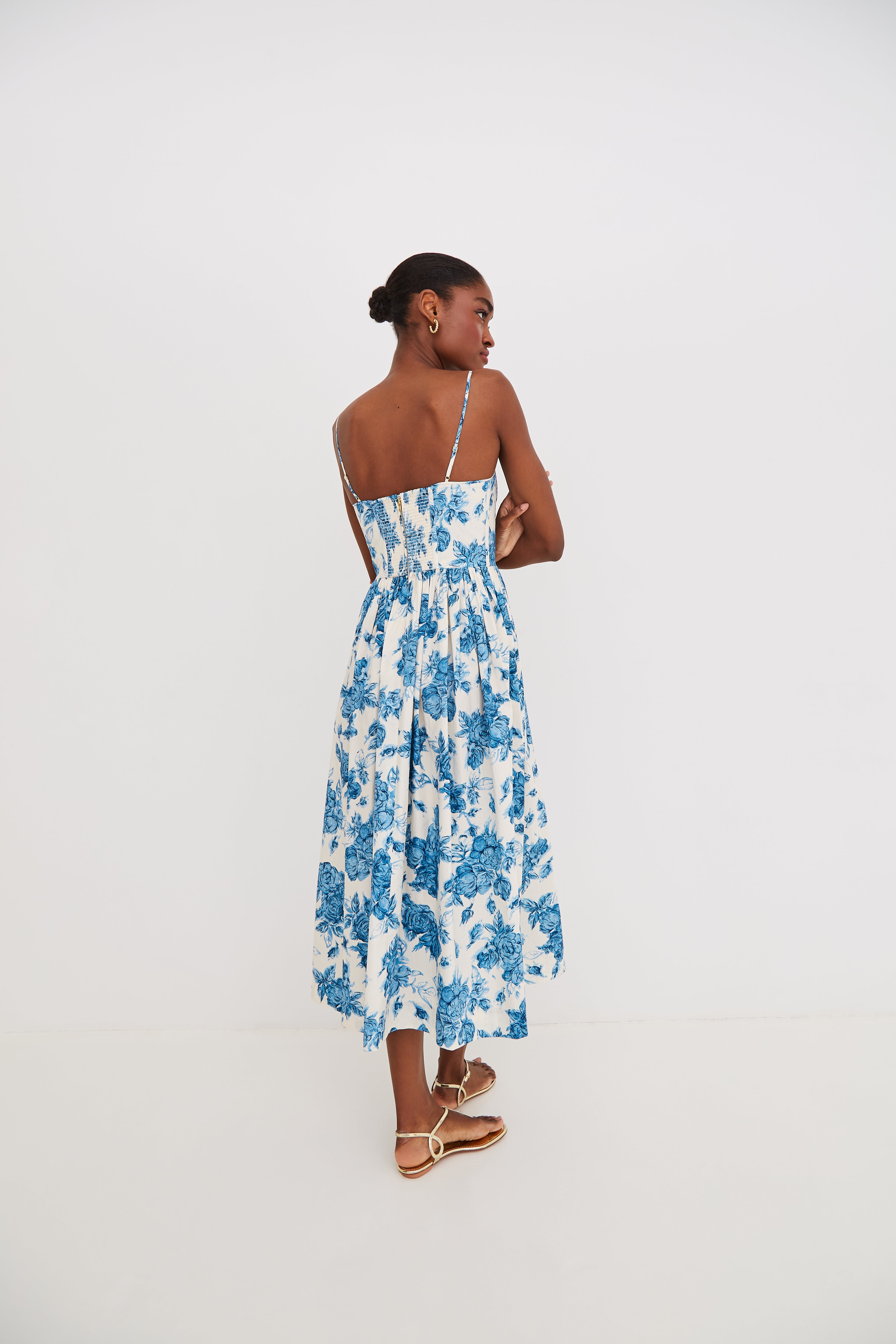 Alba Midi Dress in Cotton | Cara Cara New York Alba Midi Dress in Cotton | Cara Cara New York
