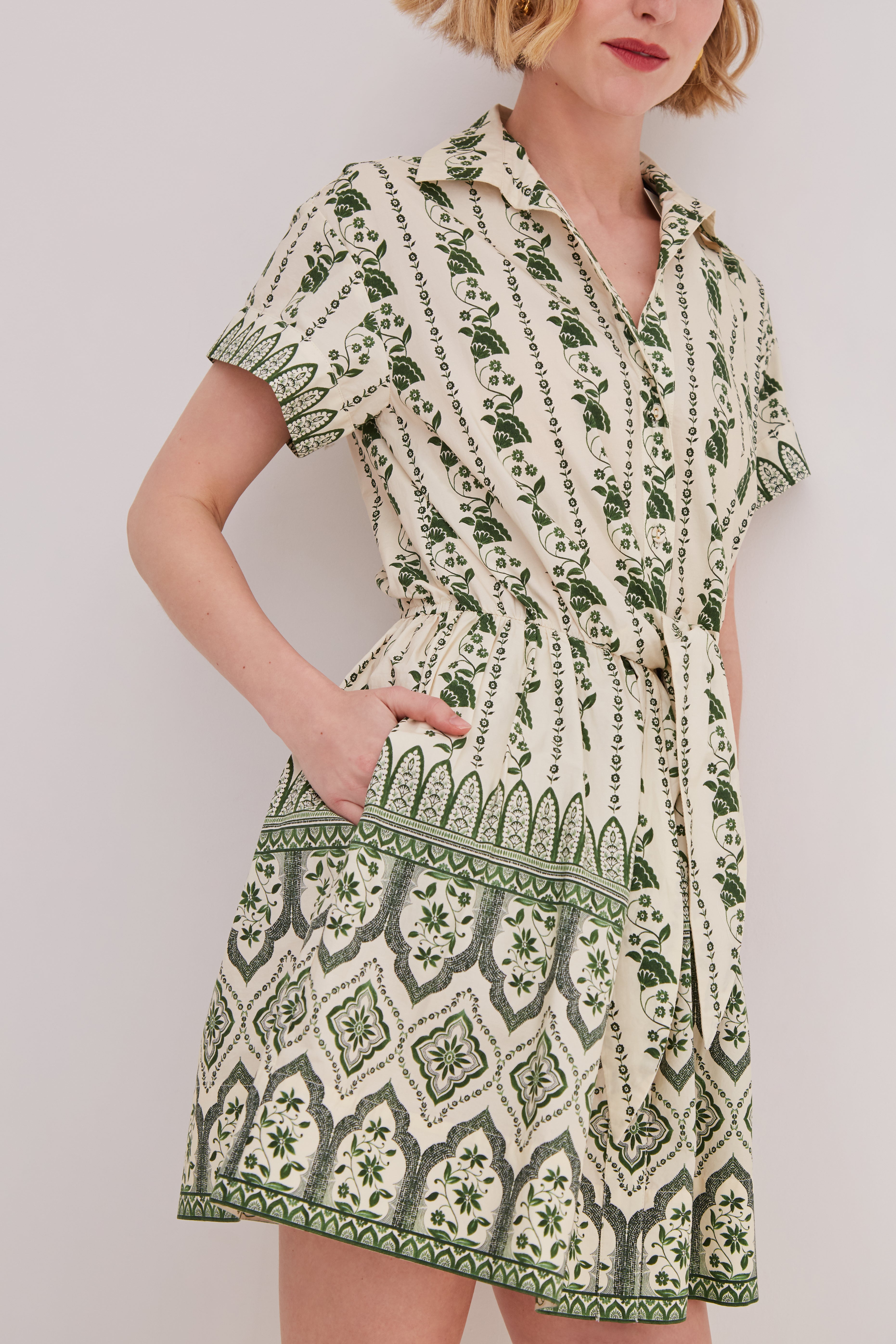 cara cara asbury mini dress Asbury Mini Shirtdress in Cotton