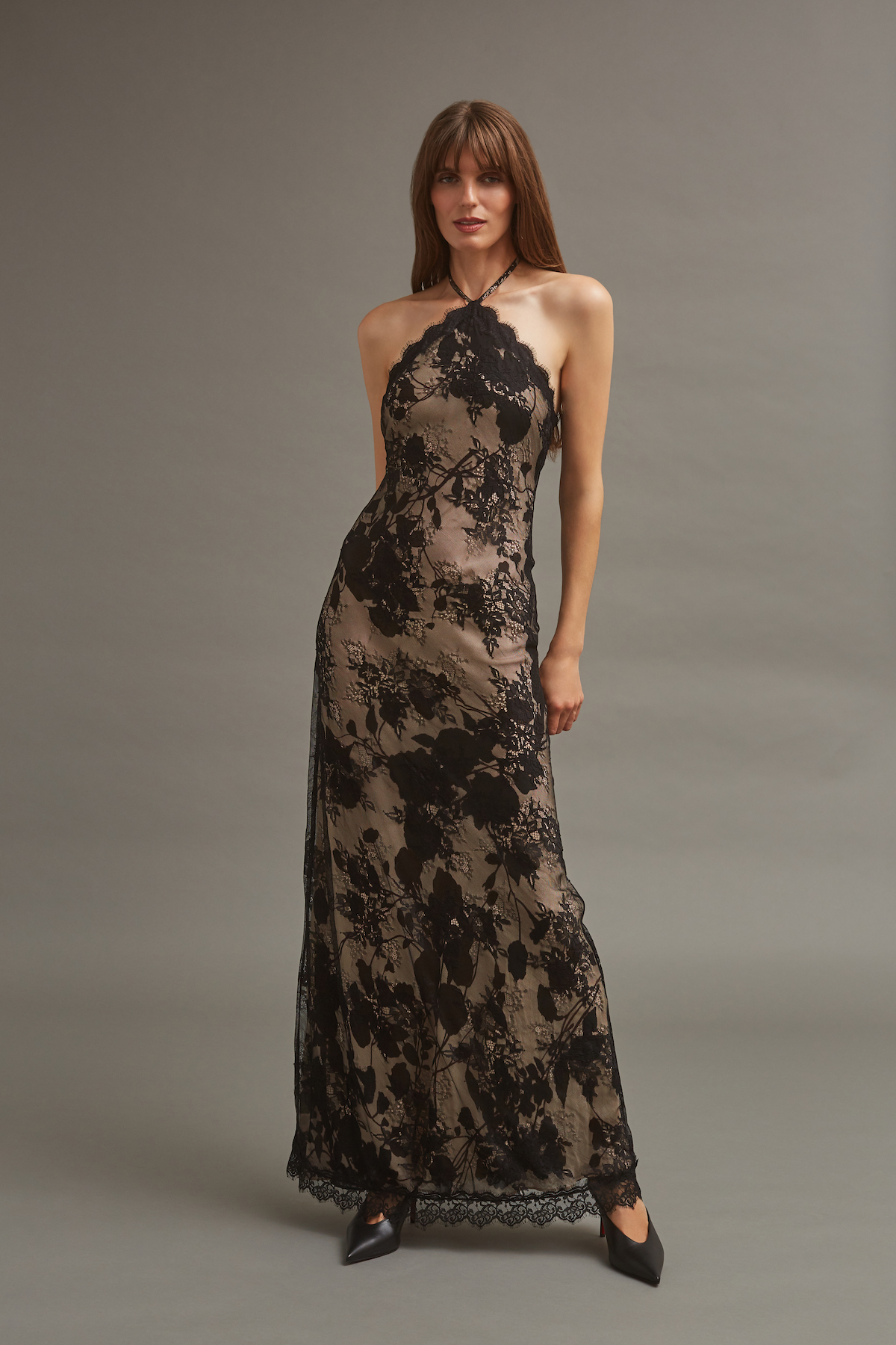 Cara Cara Andes Dress 6 / Black Chantilly Lace Cara Cara Andes Dress 6 / Black Chantilly Lace