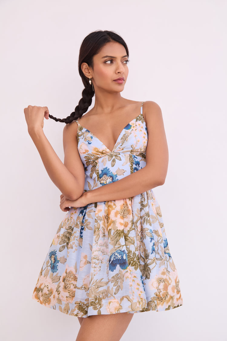 Miro Mini Dress in Linen | Cara Cara New York