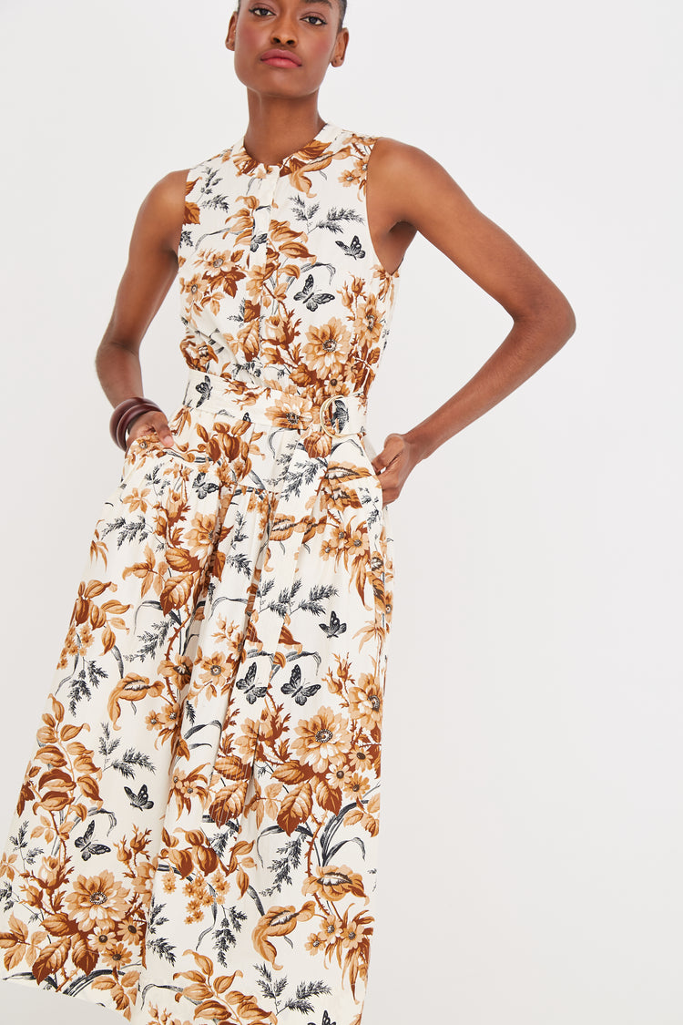 atlas midi dress Atlas Midi Shirtdress in Cotton