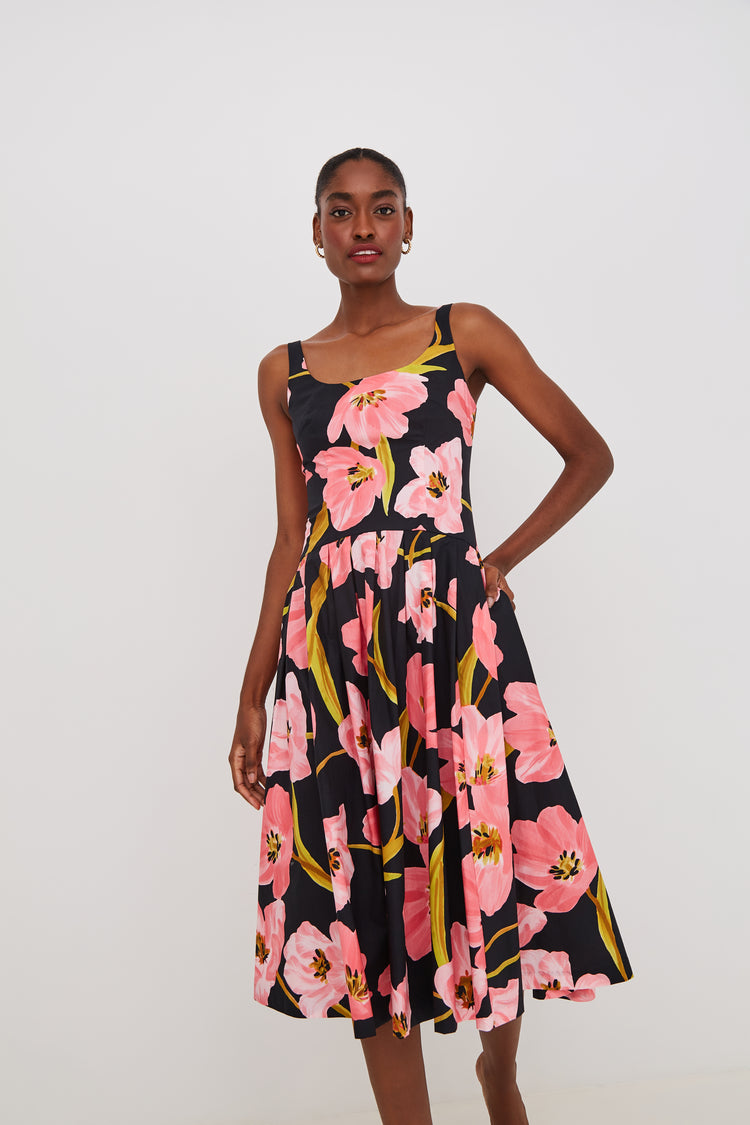 cara cara santiago midi dress Regio Midi Dress in Cotton