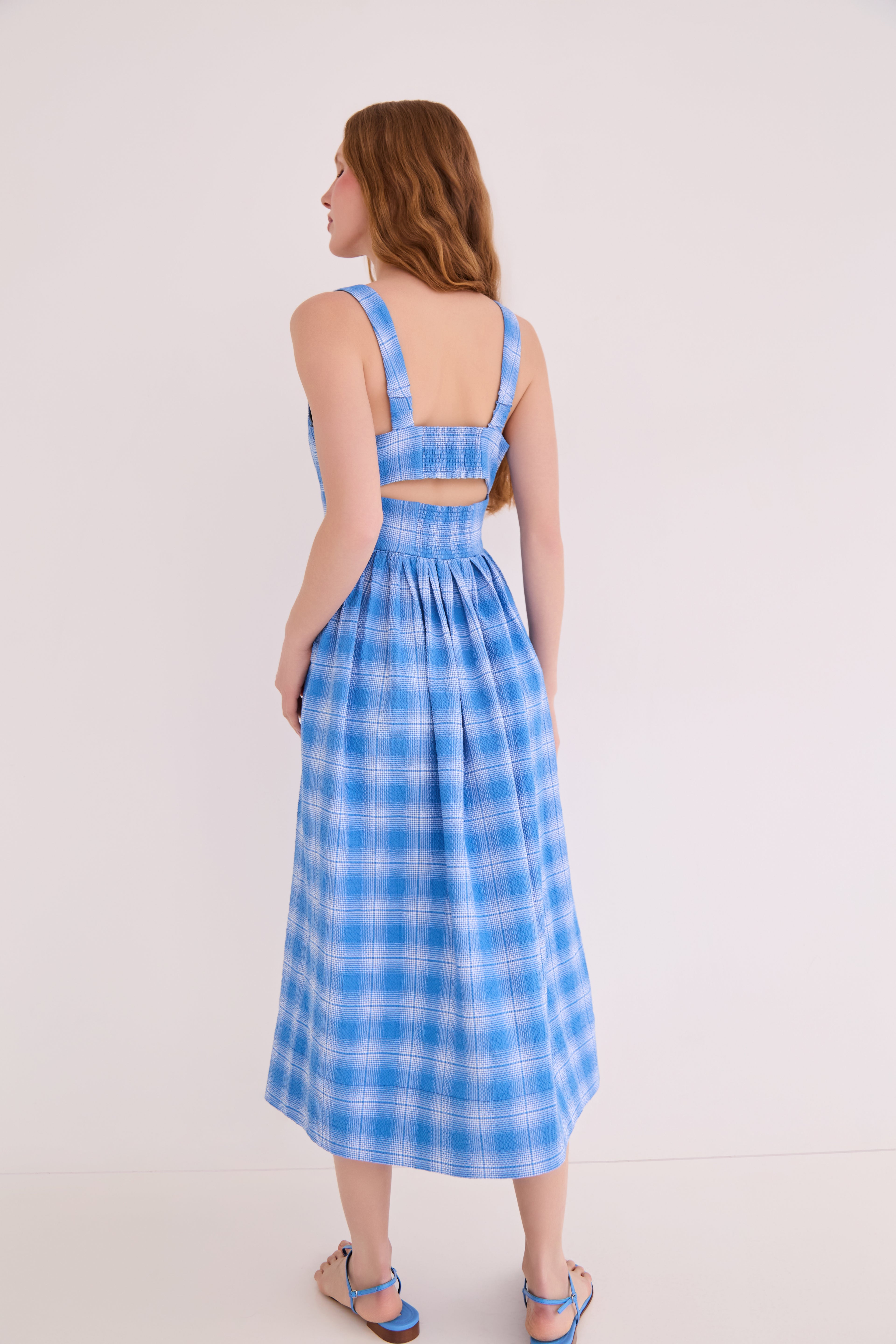 plaid summer dress LPCBDEE Womens A-line Sleeveless Casual Flowy Mini Sundress The Sweet Cherry Red Plaid Midi Dress is the definition of effortless summer style Red Plaid Ruffle Wrap Mini