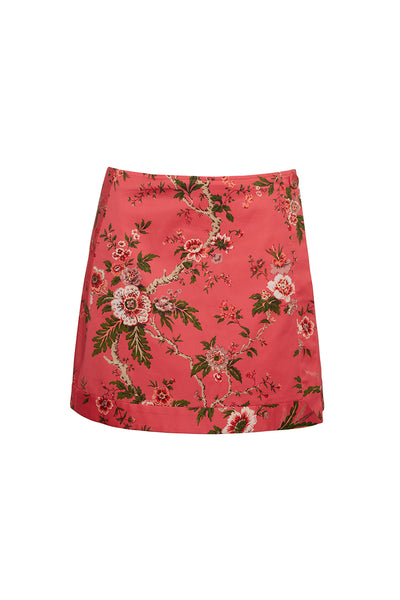 ★25SS新作★ITZAVIBE★RED CHECK LAYERED WRAP SHORT SKIRT 2001KITTYSKIRTback_grande.jpg?