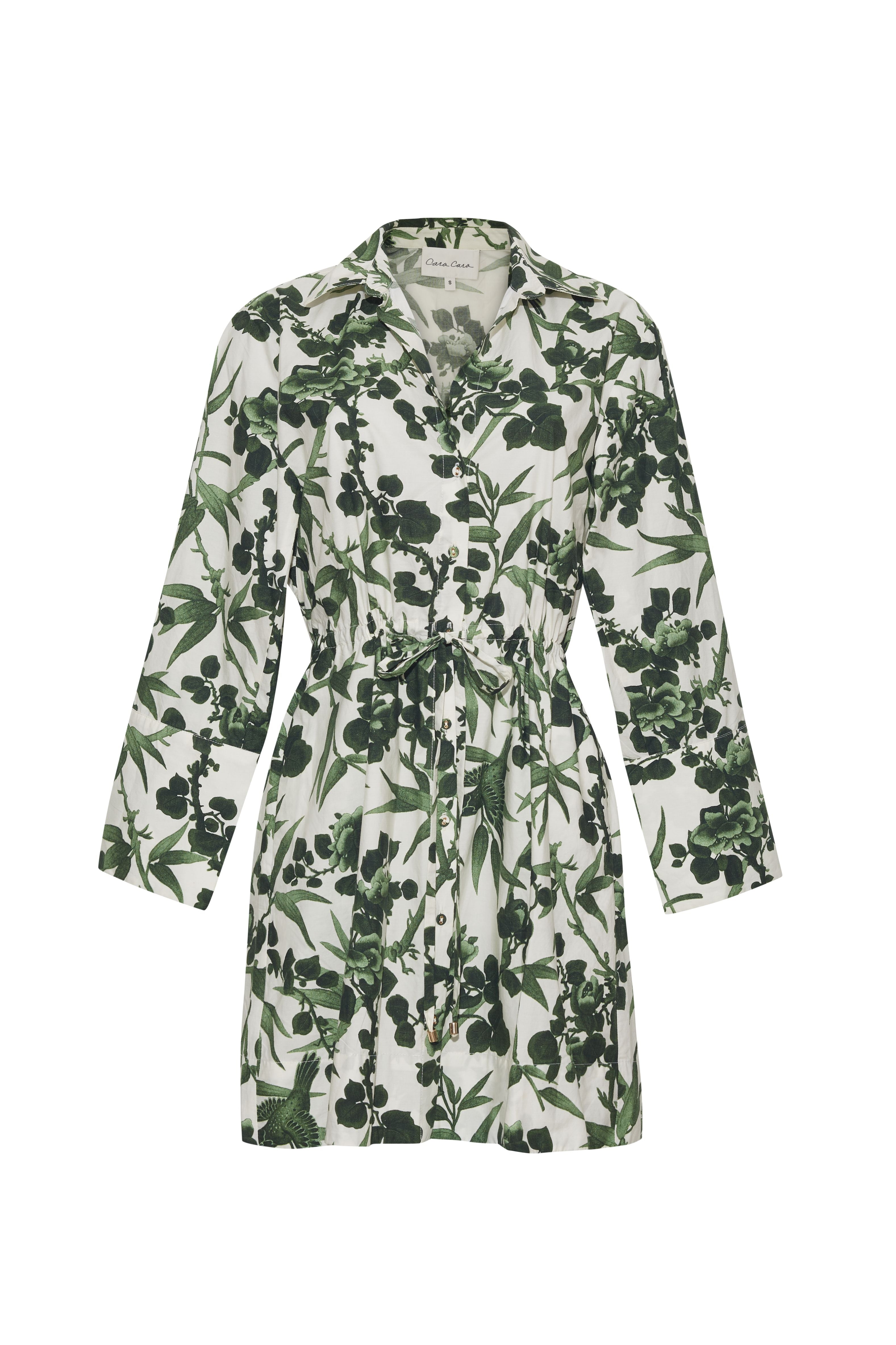Henry Dress in Colette Toile Green Xs Henry Dress in Colette Toile Green Xs