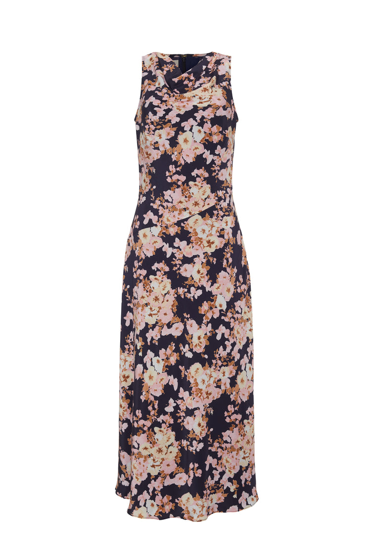 crista cowl neck maxi dress Crista Cowl Neck Maxi Dress - Women's Fashion