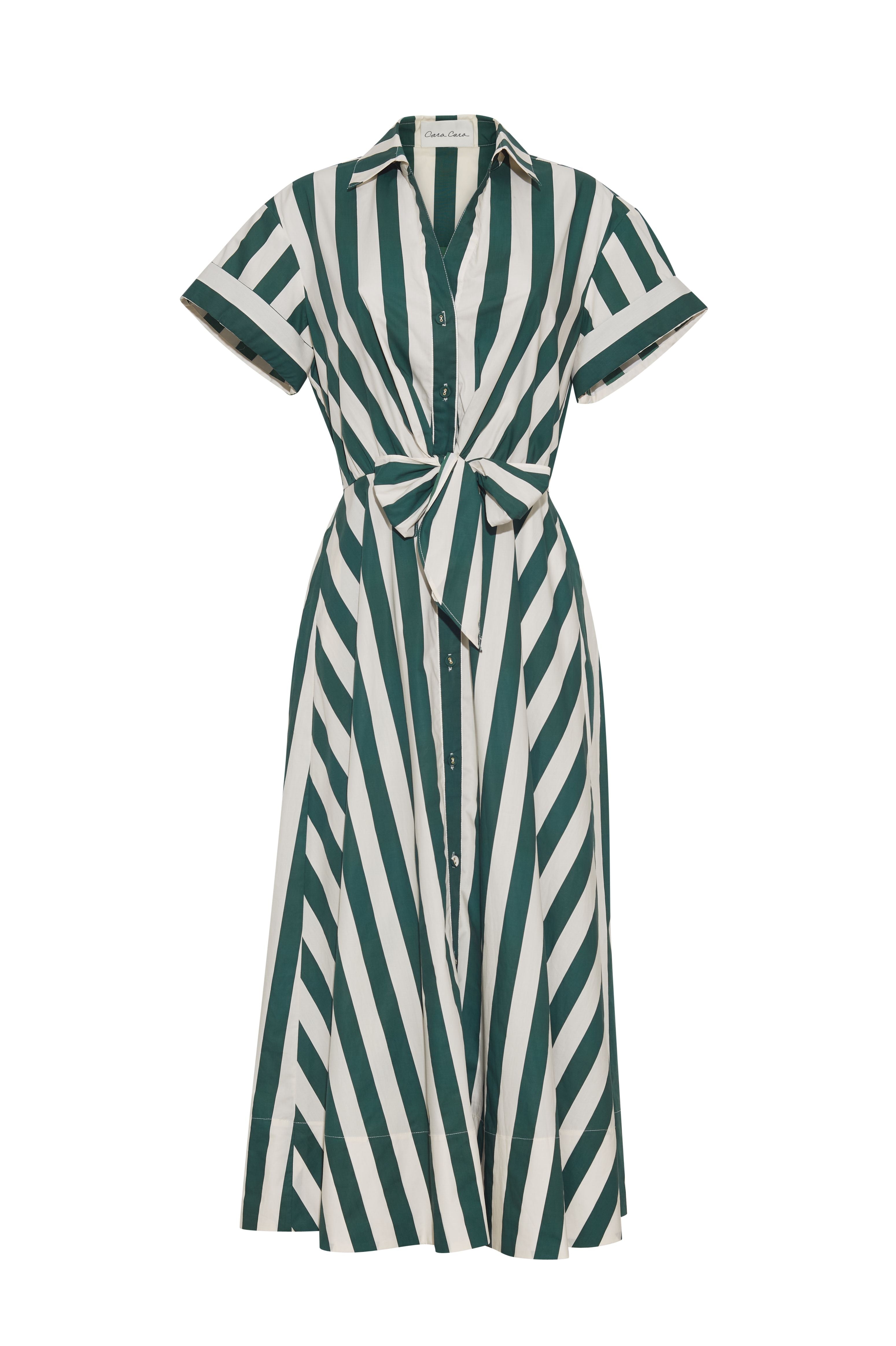 Asbury Midi Shirtdress in Cotton | Cara Cara New York Asbury Midi Shirtdress in Cotton | Cara Cara New York