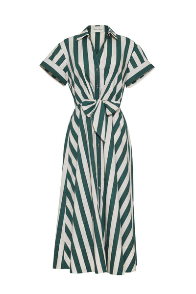 sir green stripe dress SIR. Leilana Slip Dress | Stripe/Green | Size 0P