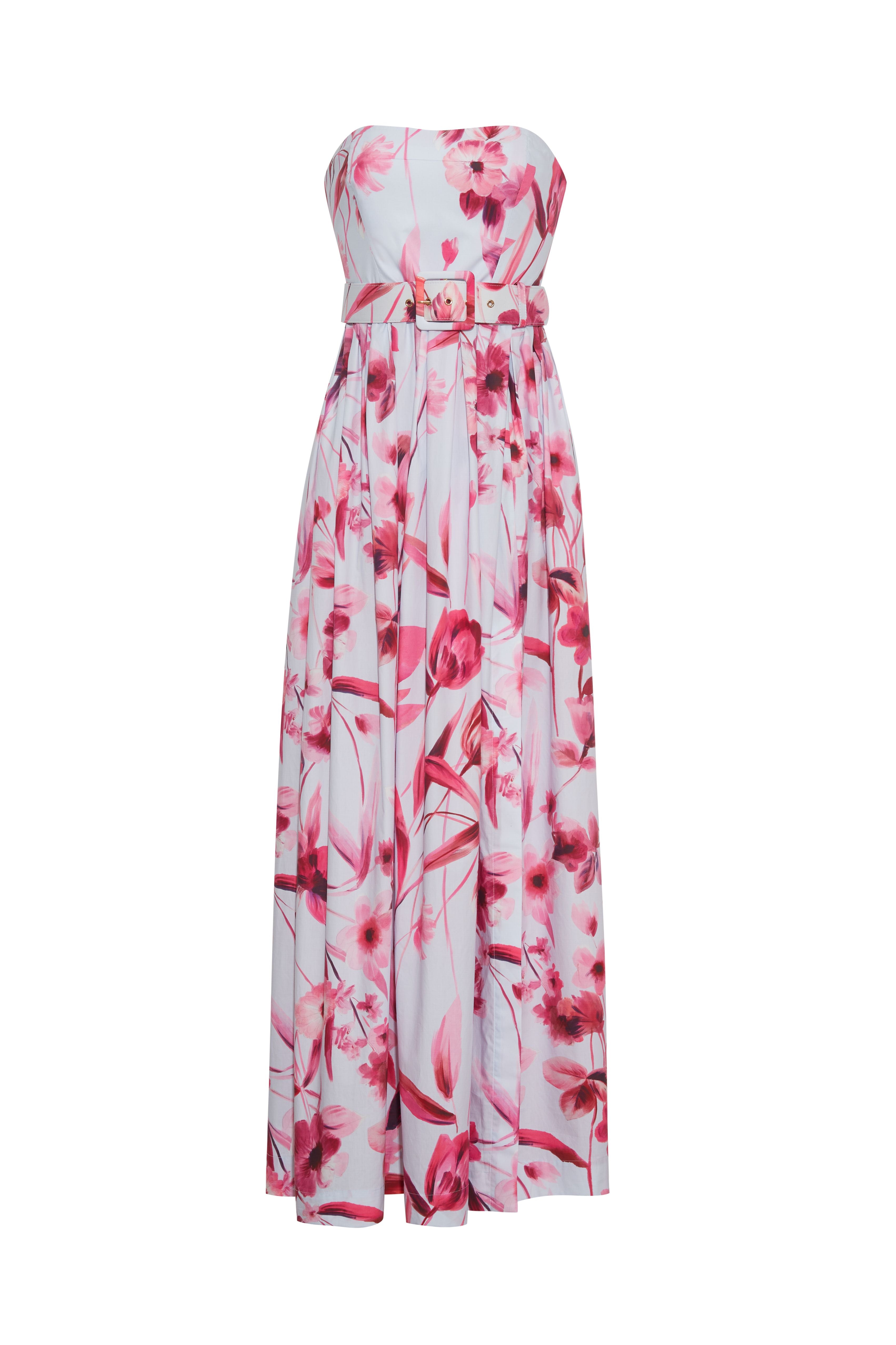 cara cara maxi dress Cara Cara June Floral-lace Halter-neck Maxi Dress
