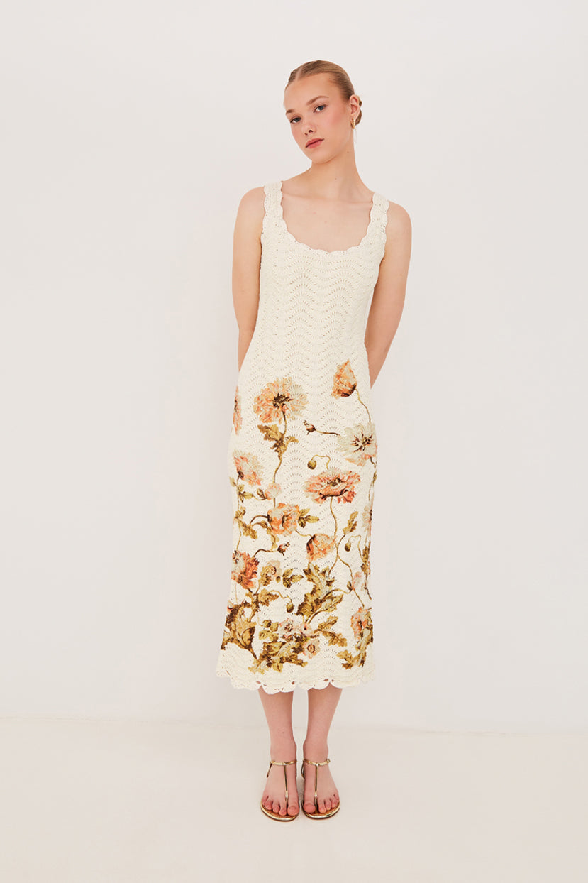 cara cara crochet dress Orel Mini Dress in Crochet
