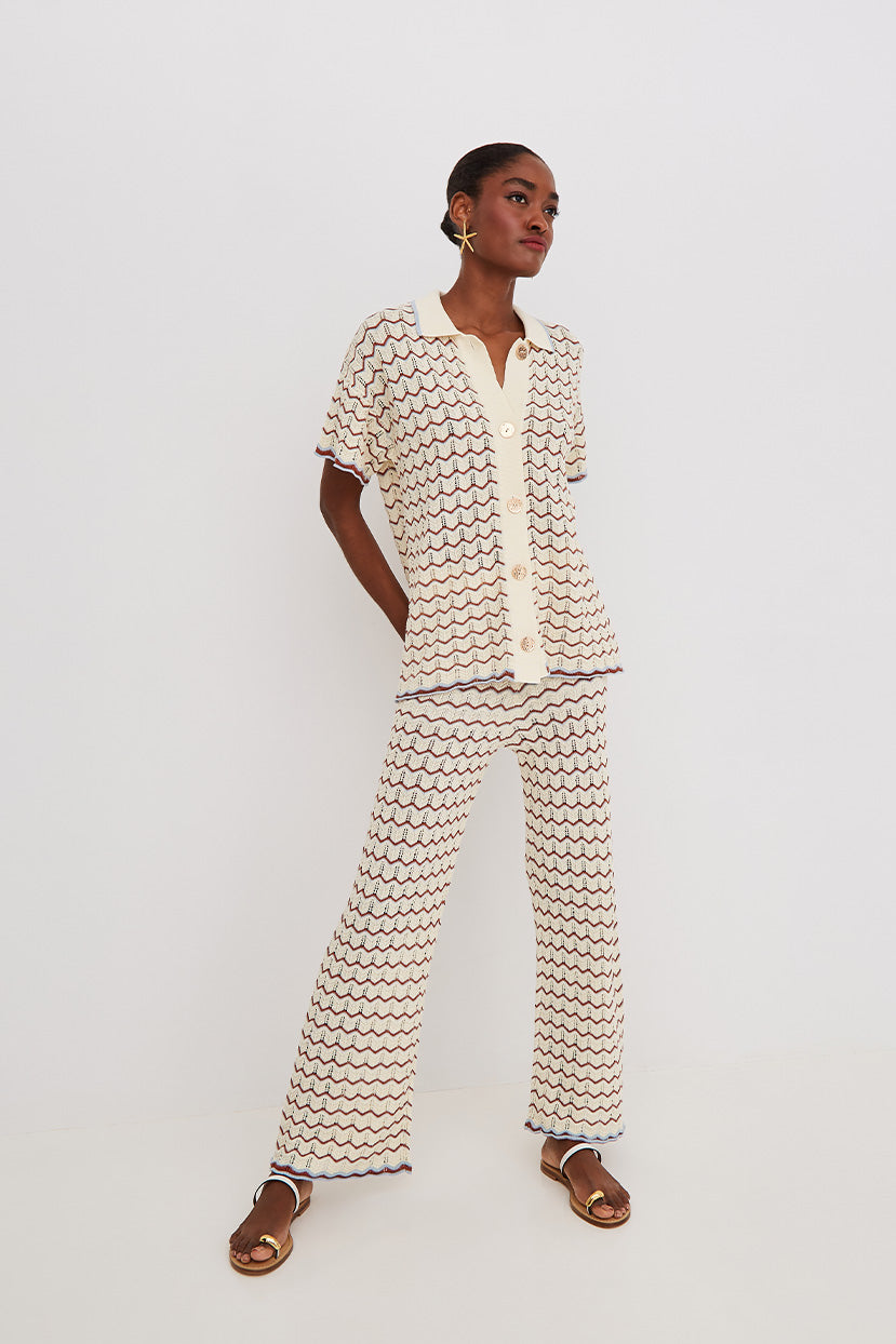 Hunter Knit Pull-On Pant | Cara Cara New York