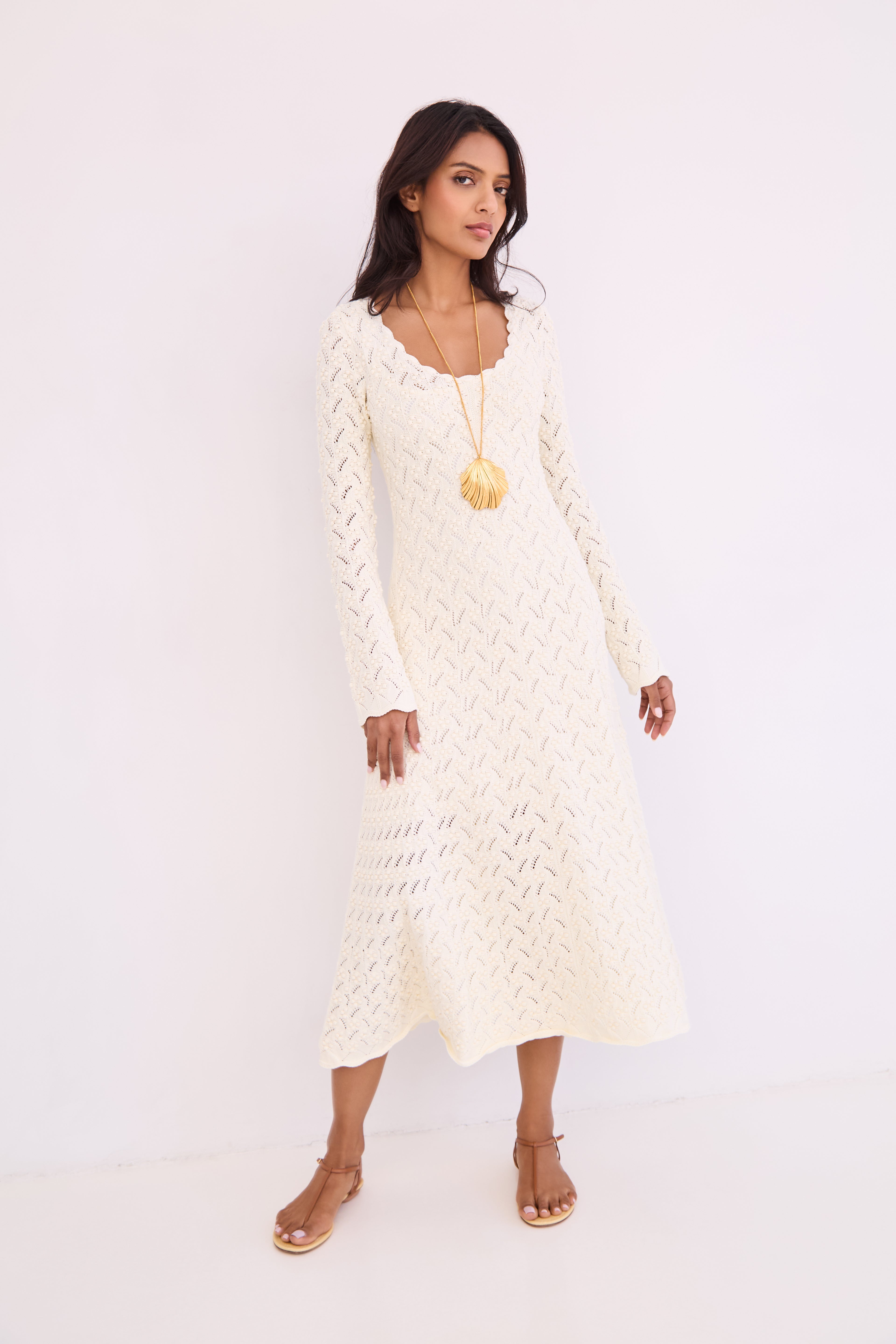 cara cara knit dresses Cara Cara Leila Mini Dress in Blush Stripe M