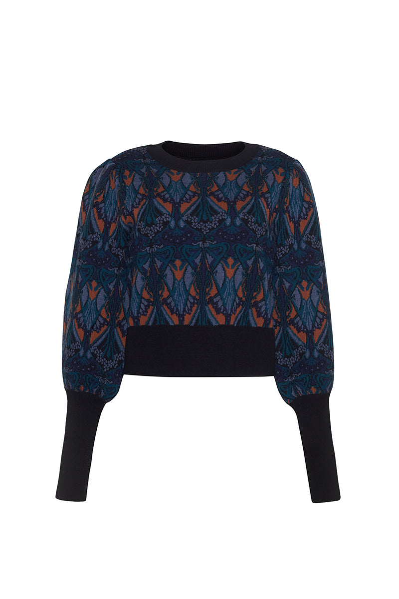 Wool sweatshirt Louis Vuitton Blue size M International in Wool