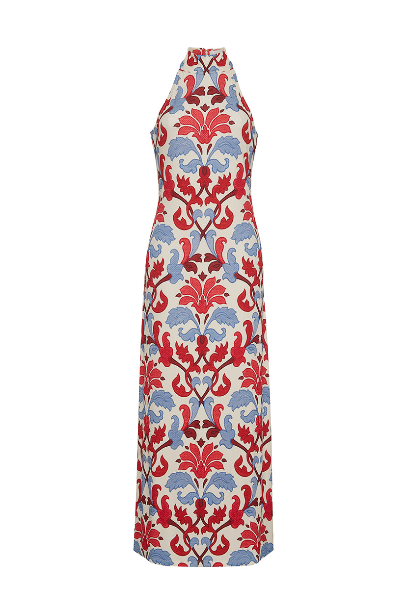 Cara Cara Asher Dress XS / Fleur Crest Ivory Cara Cara Asher Dress XS / Fleur Crest Ivory