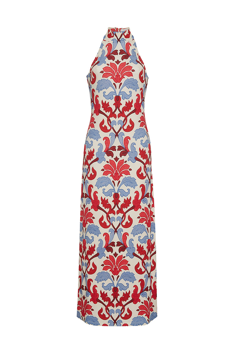 Cara Cara Asher Dress Xs / Fleur Crest Ivory