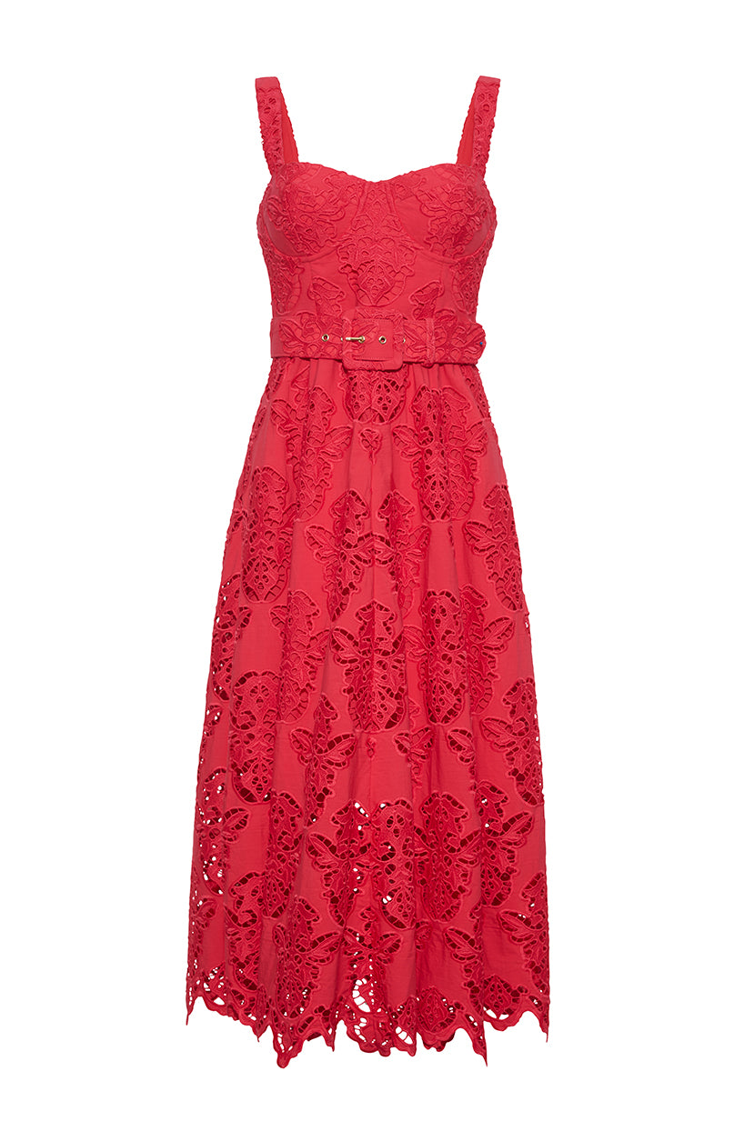 Cara Cara Calypso Dress 12 / Azalea Eyelet Cara Cara Calypso Dress 12 / Azalea Eyelet