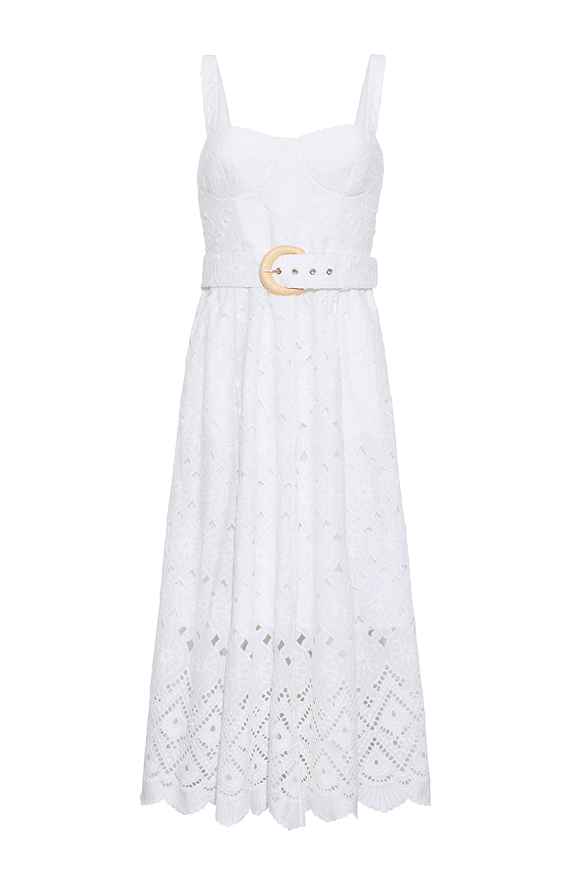 calypso midi dress Calypso Monstera Midi Dress Large