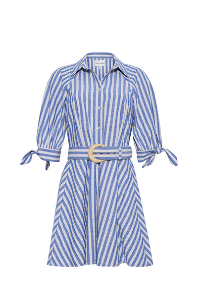 disney princess blue dress Caro Mini Dress in Seersucker