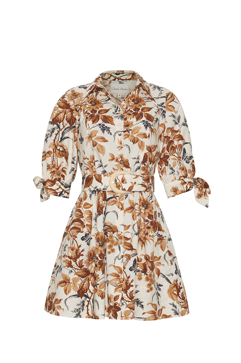 Caro Mini Dress in Cotton
