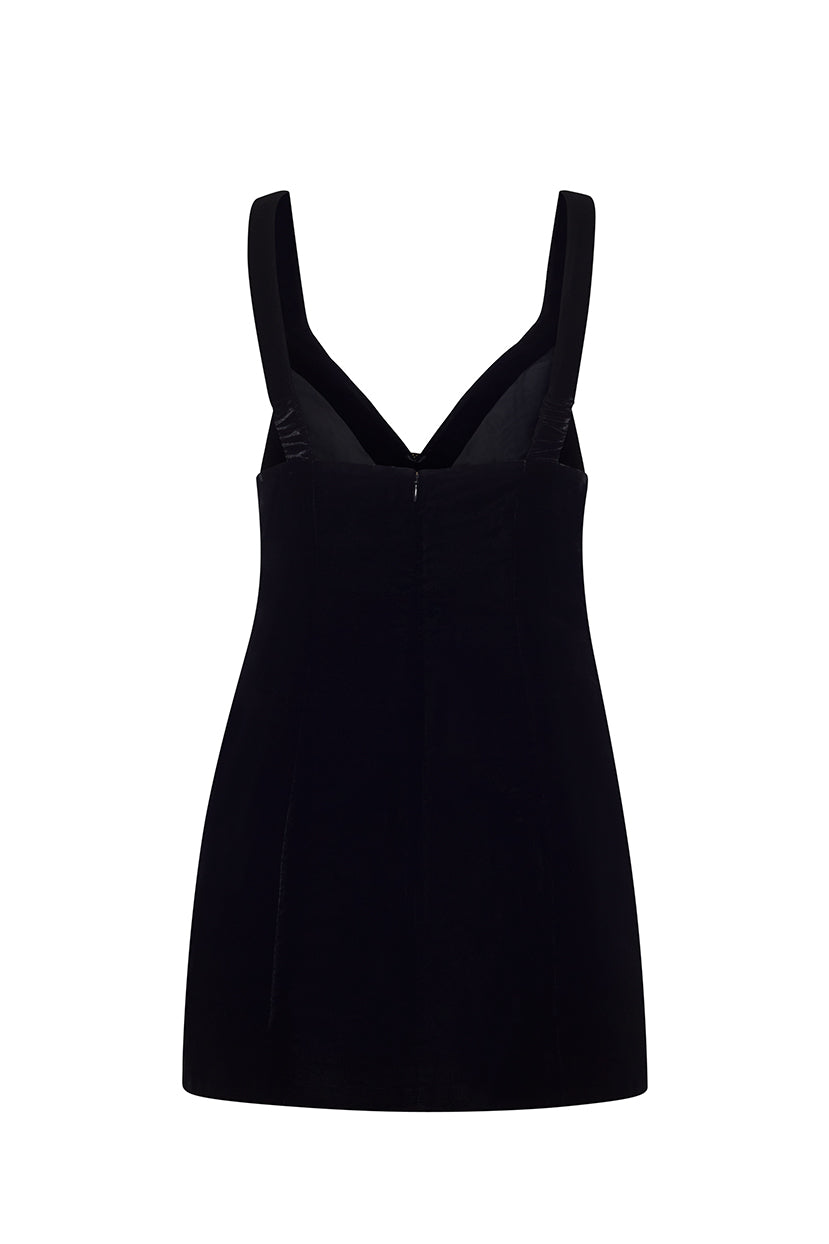 the gracie knit mini dress black Gracie Mini