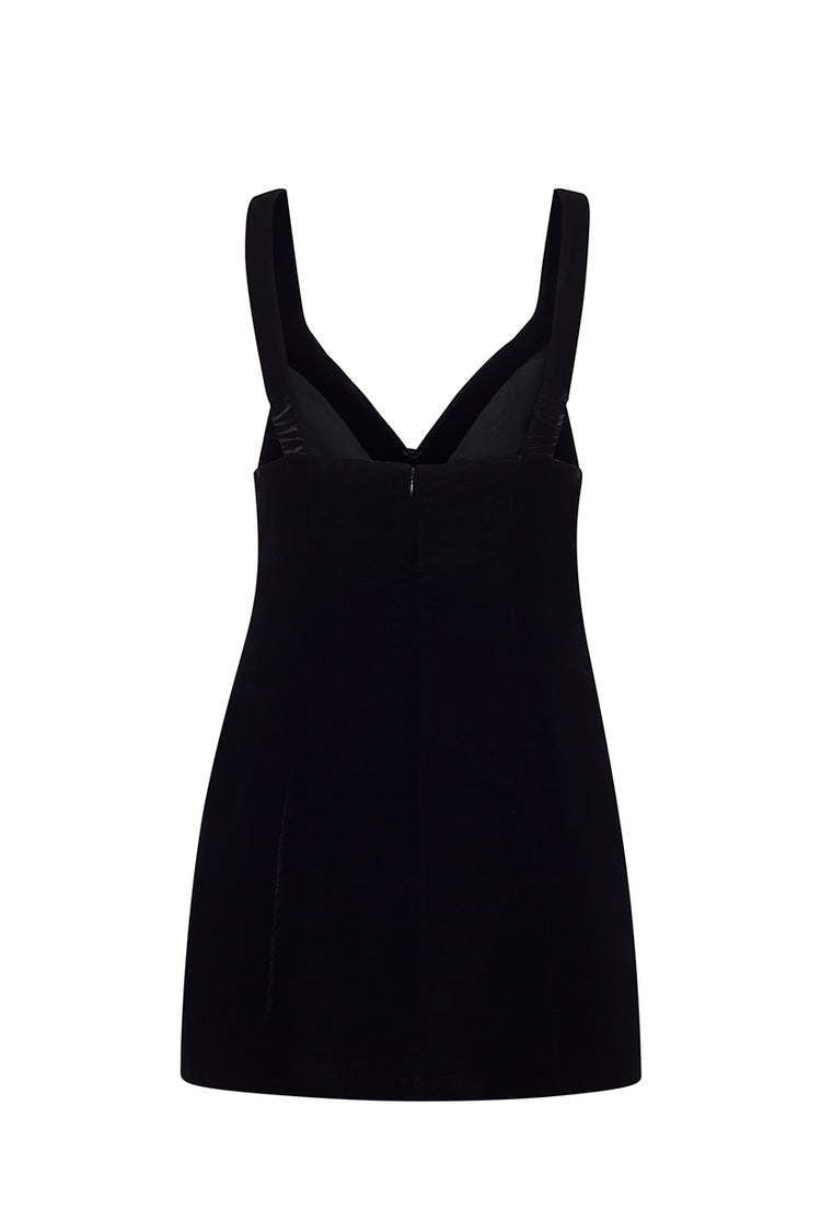 Gracie Mini in Black Lux Velvet 2