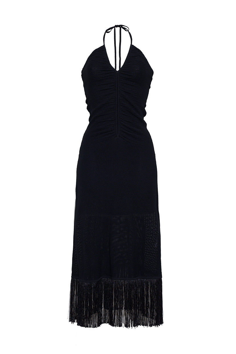 black tassel detail halterneck bodycon dress Amazon.com: Women's Halter Neck Bodycon Mini Dresses Y2K Sexy Sleeveless V Neck Side Tassel Trim Party Cocktail Short Dress (Black,Small) : Clothing, Shoes & Jewelry