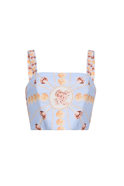 トップス carla Lady linen like tops Helena Top in Linen | Cara Cara New York
