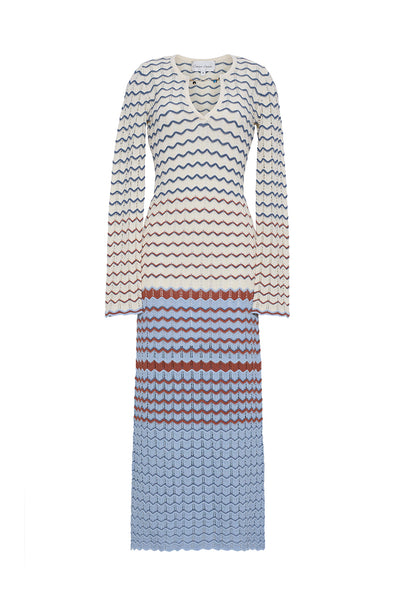 jane maxi dress Jane Pointelle Maxi Dress in Knit