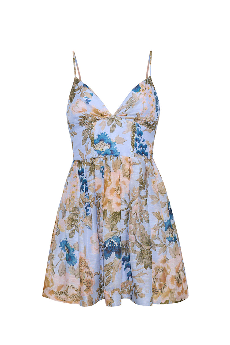 alice mccall lotus mini dress Miro Mini Dress in Linen