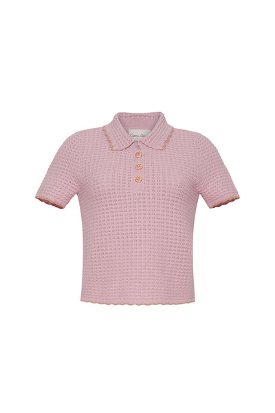 Melody Crochet Polo | Cara Cara New York
