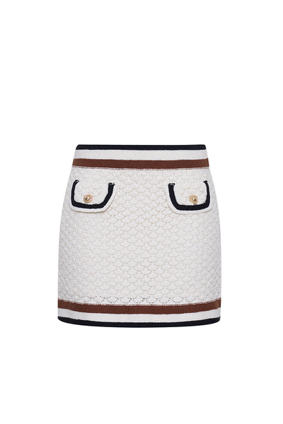 Netti Crochet Mini Skirt | Cara Cara New York Netti Crochet Mini Skirt | Cara Cara New York