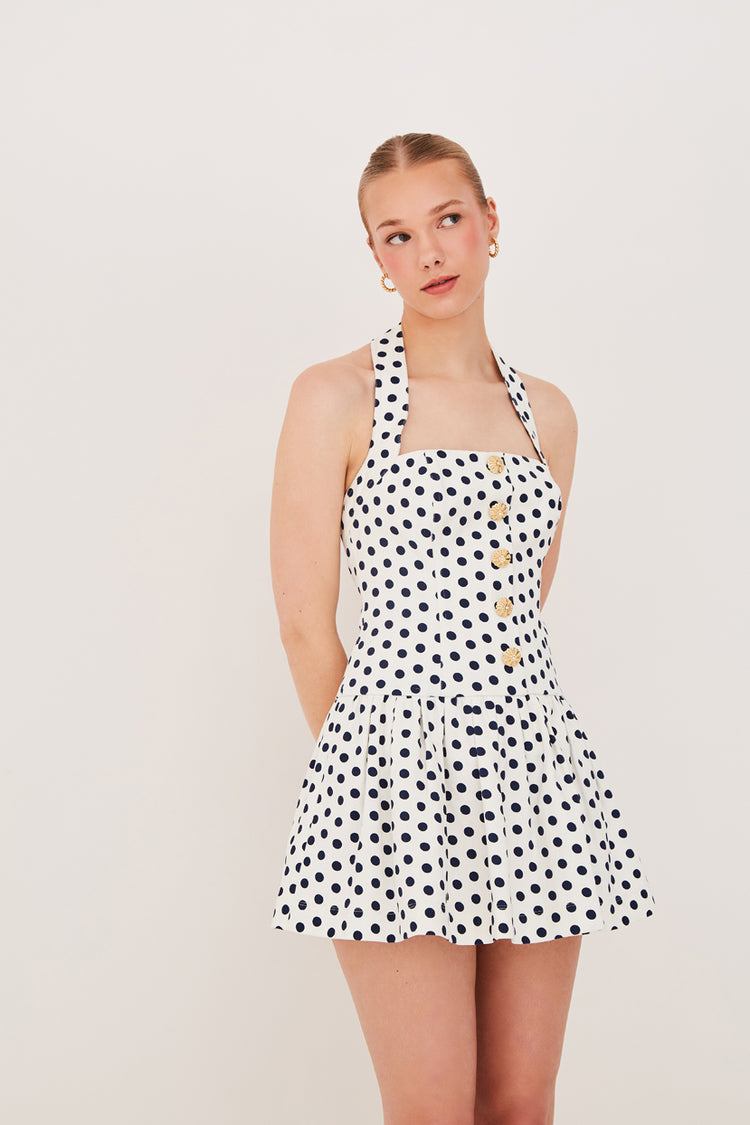 felicity mini dress Felicity Floral Rayon Mini Dress - Black