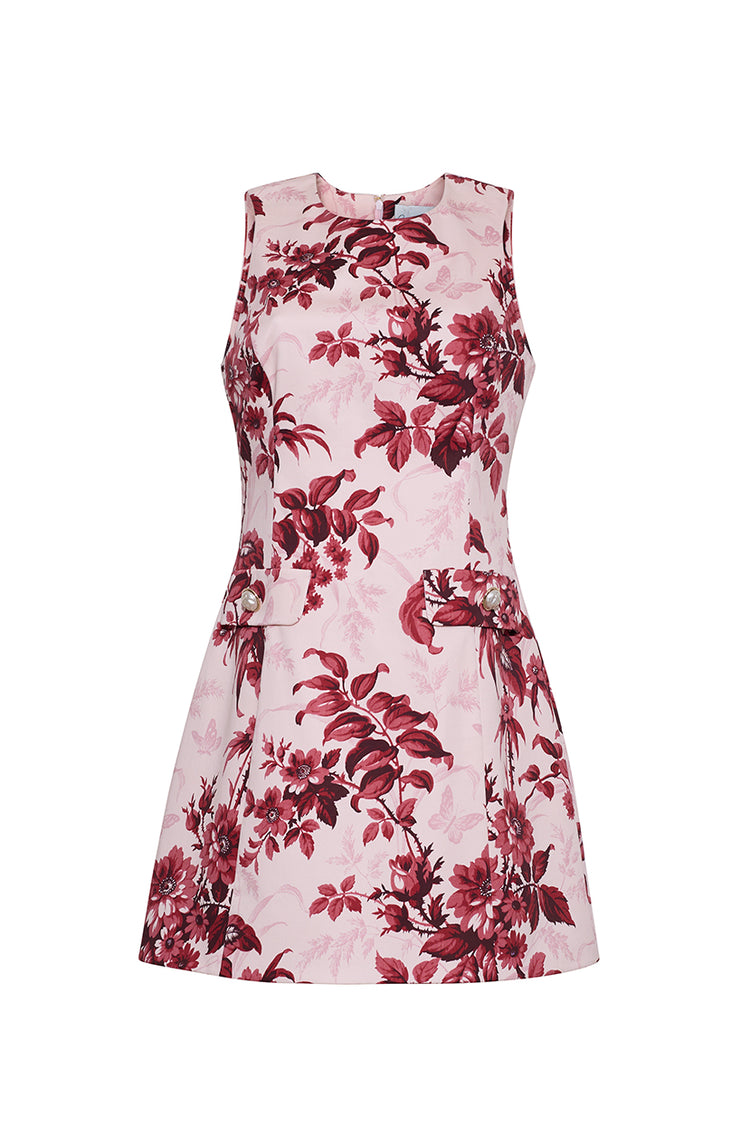 Posie Mini Dress in Cotton Poplin | Cara Cara New York
