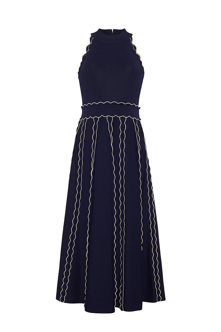 Cara Cara Rosendale Dress S / Navy/Ivory