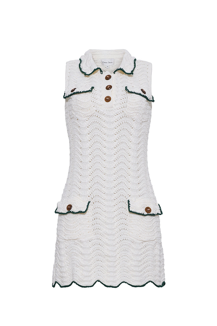 Sheena Polo Mini Dress in Knit | Cara Cara New York