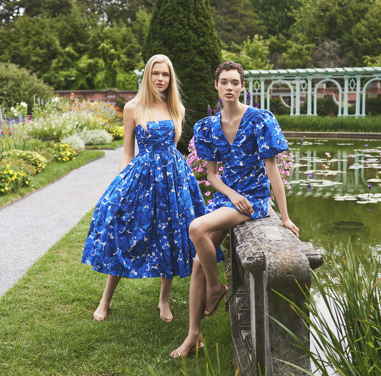 sachin and babi light blue dress Elliatt Jamie Cowl Neck Cocktail Midi Dress in Blue