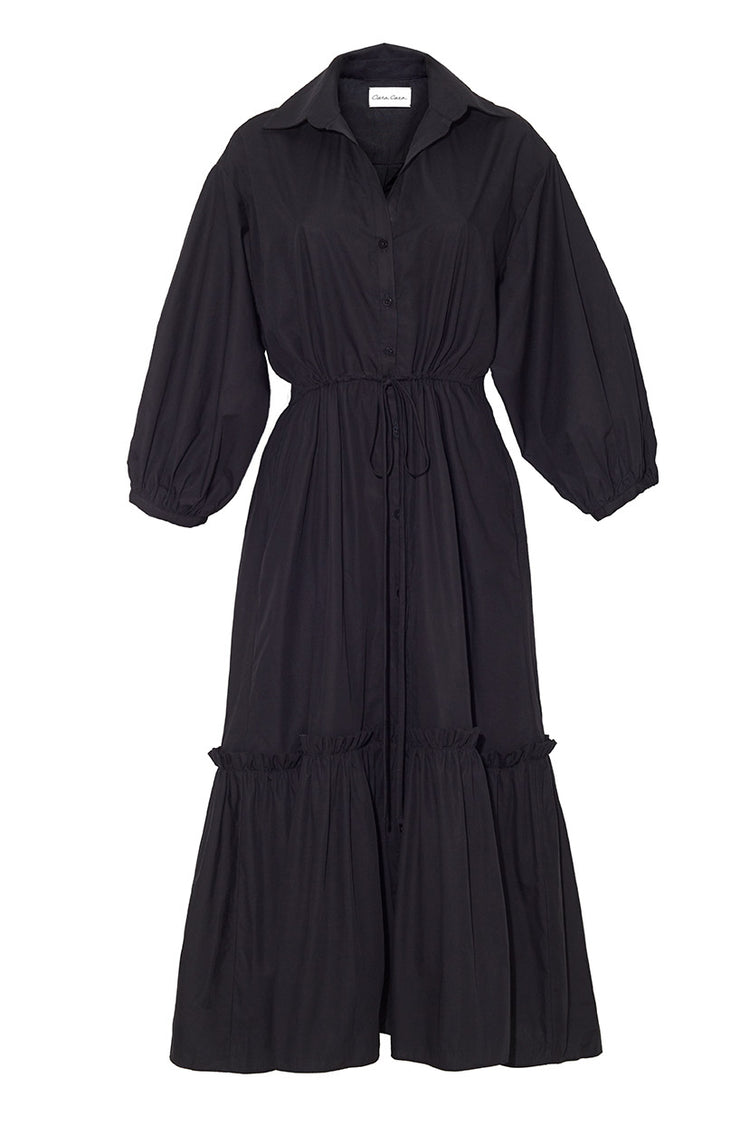 noir eyelet hutton mini dress Cara Cara Hutton Dress XL / Black